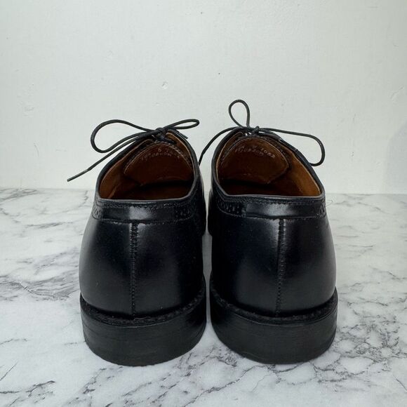 Allen Edmonds Black Cornwallis Oxford Dress Shoes 10.5 - Picture 4 of 9